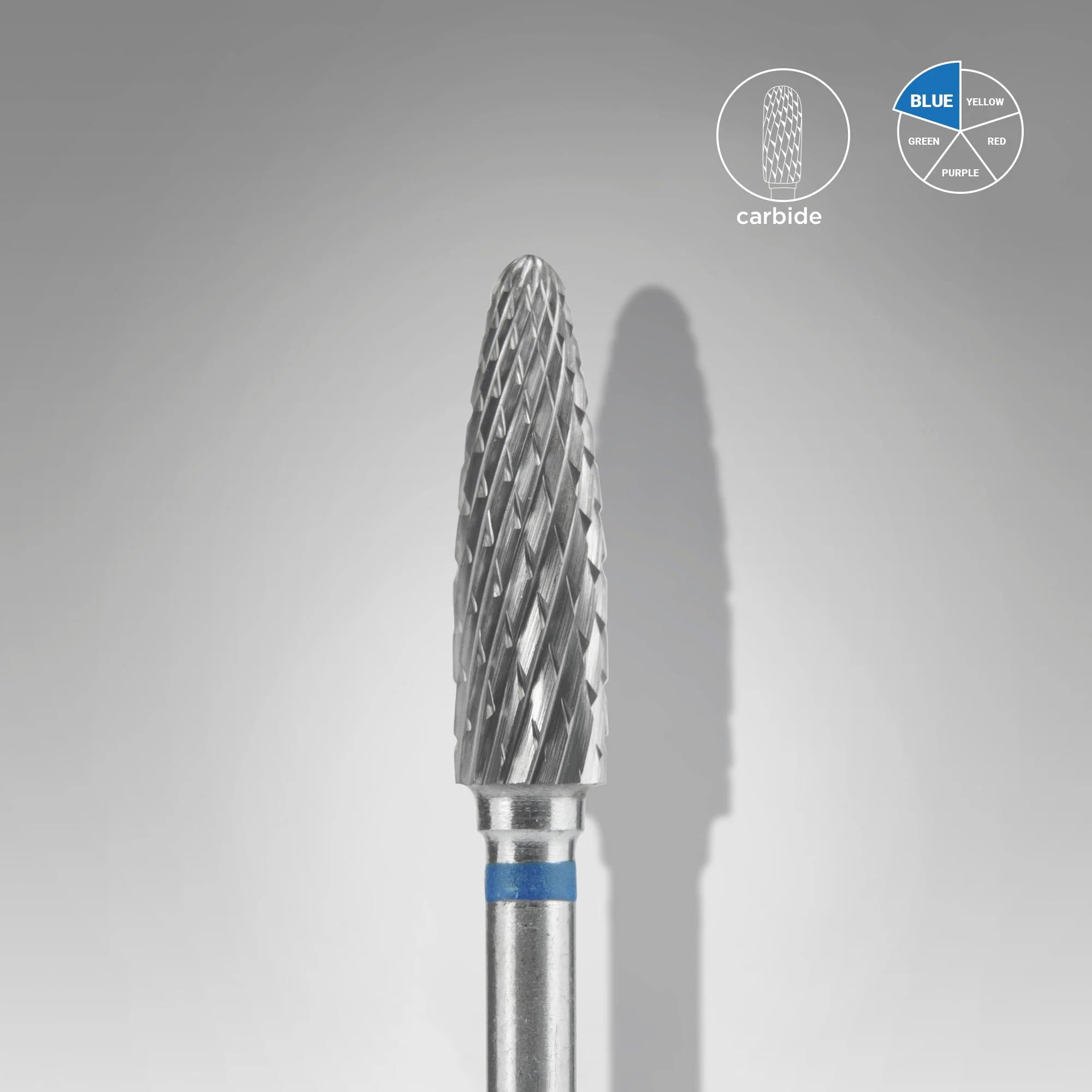 Carbide Nail Drill Bit Corn Blue EXPERT Head Diameter 4 Mm / Working Part 14 Mm image 0